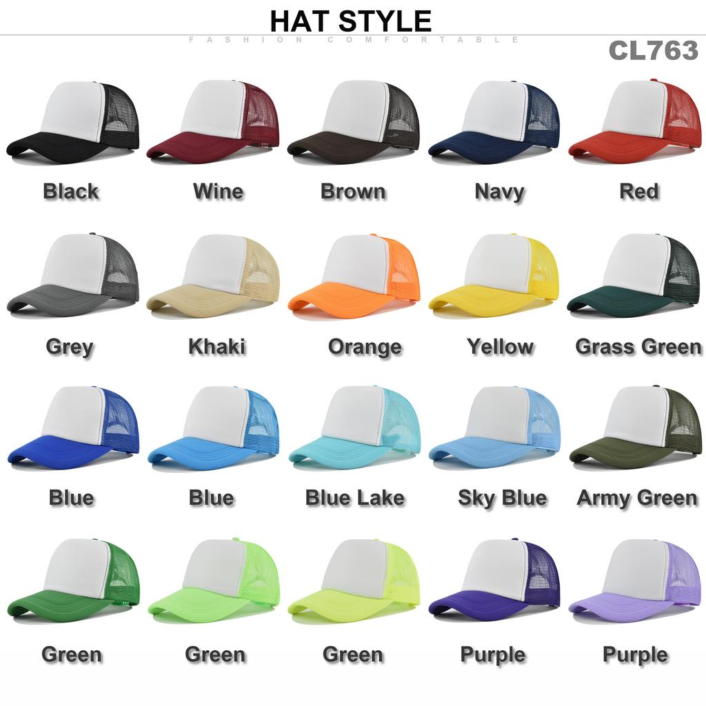 Fashion Desgin Solid Color Sponge Baseball Cap Net Cap Curved Brim Hat Sun Hat Light Mesh Sun Cap Outdoor Women Men