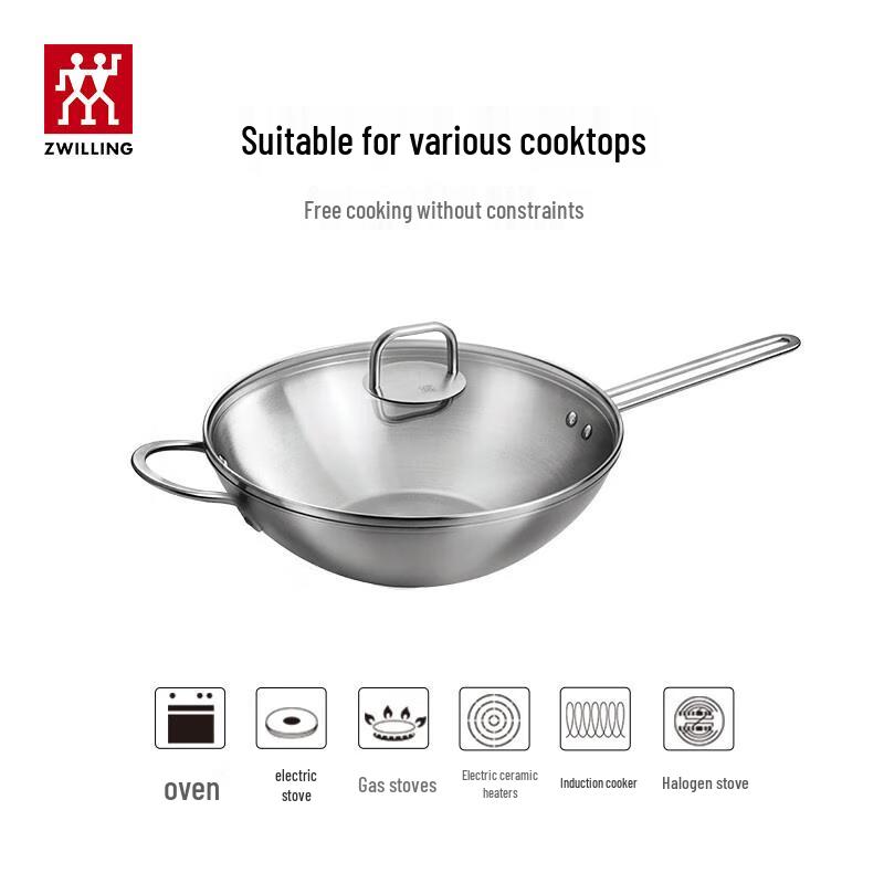 Zwilling Stainless Steel Wok