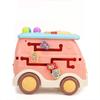 Puzzle Busy Musical Bus Multifunction Touch Learning Educational Toy  Outdoor Indoor