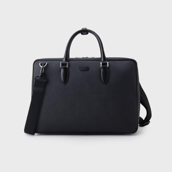 Takeo Kikuchi Cordura® Coated Briefcase, Men's, Black (019), Size 07001304