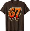 Gen Alpha 67 Basketball Ice Cream Drip Meme Unisex T-Shirt