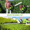 ONEGREEN Elektryczne nożyce do żywopłotu 2000W Obrót 180° Akumulatorowe narzędzie ogrodowe do przycinania żywopłotu do akumulatora Makita Pin