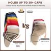 Display Baseball Cap Organizer Strong Holder Wall Hanging Cap Holder Hat Rack  Collection Display