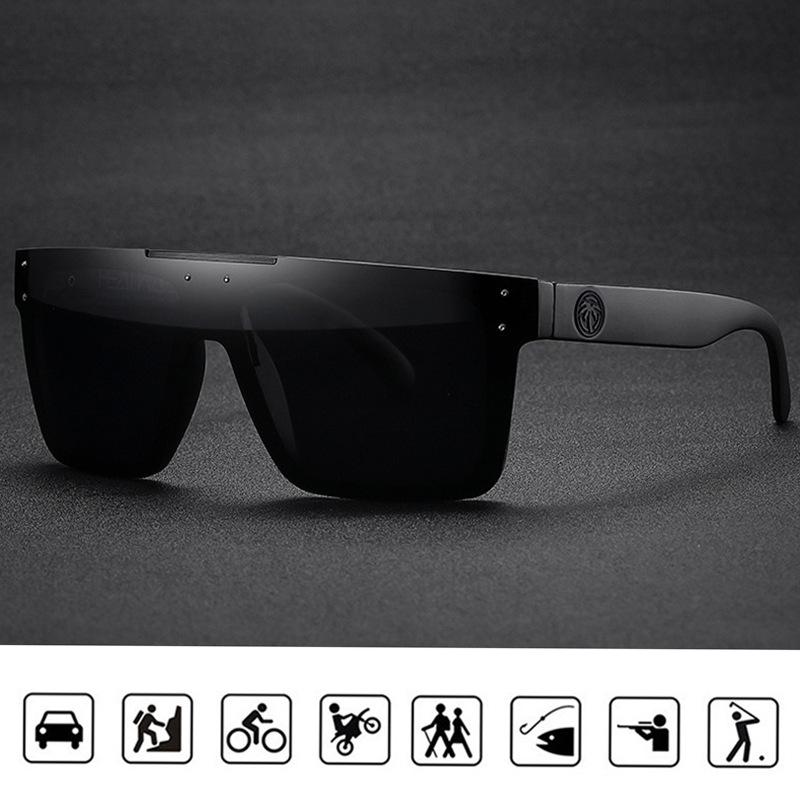 Colorful Polarized Unisex Cycling & Skiing Sunglasses - Large Frame