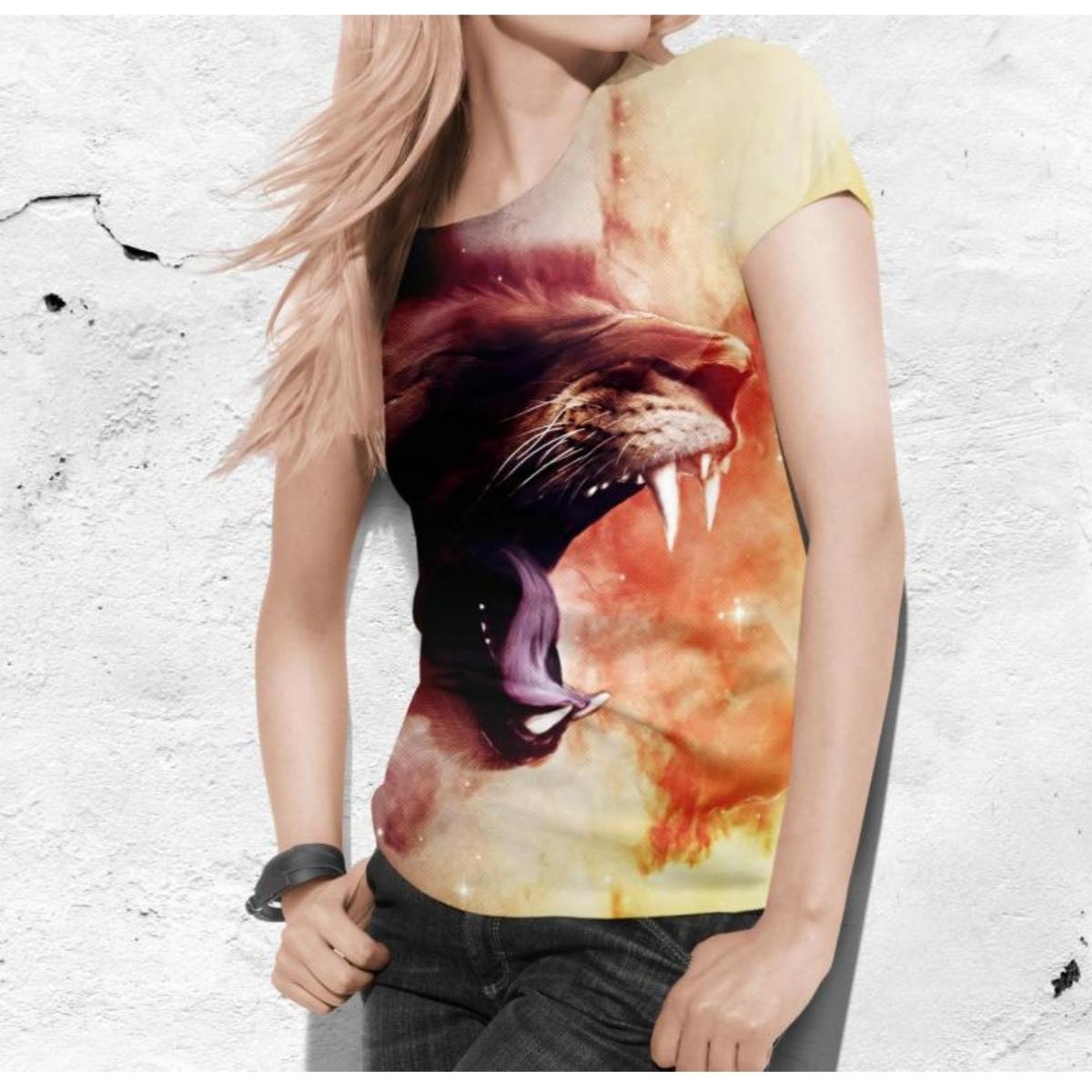 Женская футболка с милыми мультяшными животными — фото 10