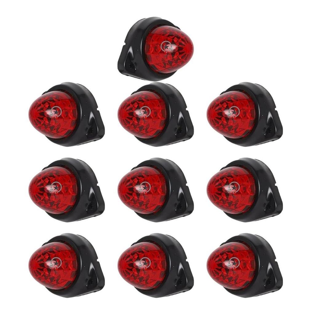 12V/24V  18PK LED Side Marker Truck Trailer RV Motorcycle Universal Fit