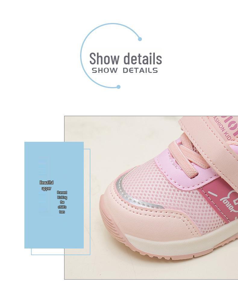 Spring New Arrivals: Infant & Toddler Unisex Non-slip Double Mesh Shoes with Soft Sole