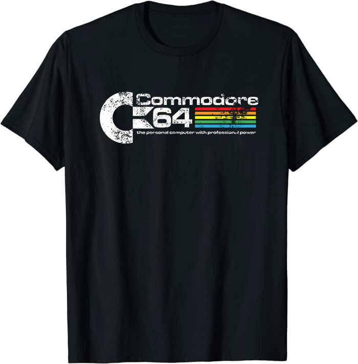 Vintage Commodore 64 Classic Tee T-Shirt S-5XL