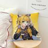 ZZZ Ju Fufu Ju Fufu Zenless Zone Zero cushion cover soft Pillow Case for Sofa Living Room Home office Decor Protective Covers