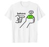 Funny Y2k Tops Dishonest Frog Funny Frog Meme Behave No Cartoon Print Tshirt Cotton Casual Loose T Shirts Sports Short Sleeve