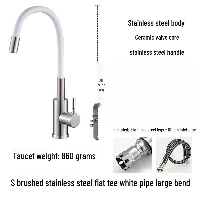 TLXT Kitchen Sink Rotatable Hot Water Faucet