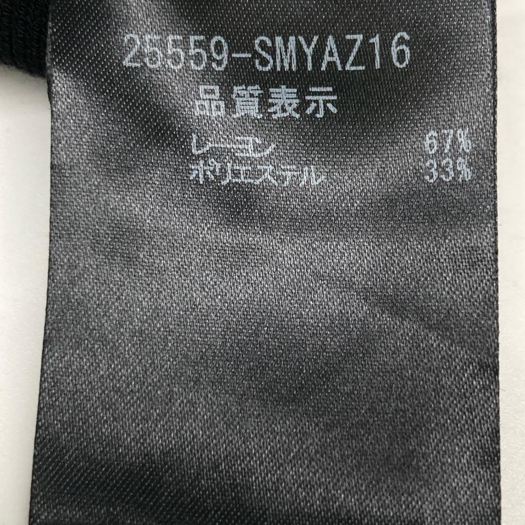 FOXEY BOUTIQUE 25559 SMYAZ16 Black Sleeveless Frill Knit Tops 38 blackUsed