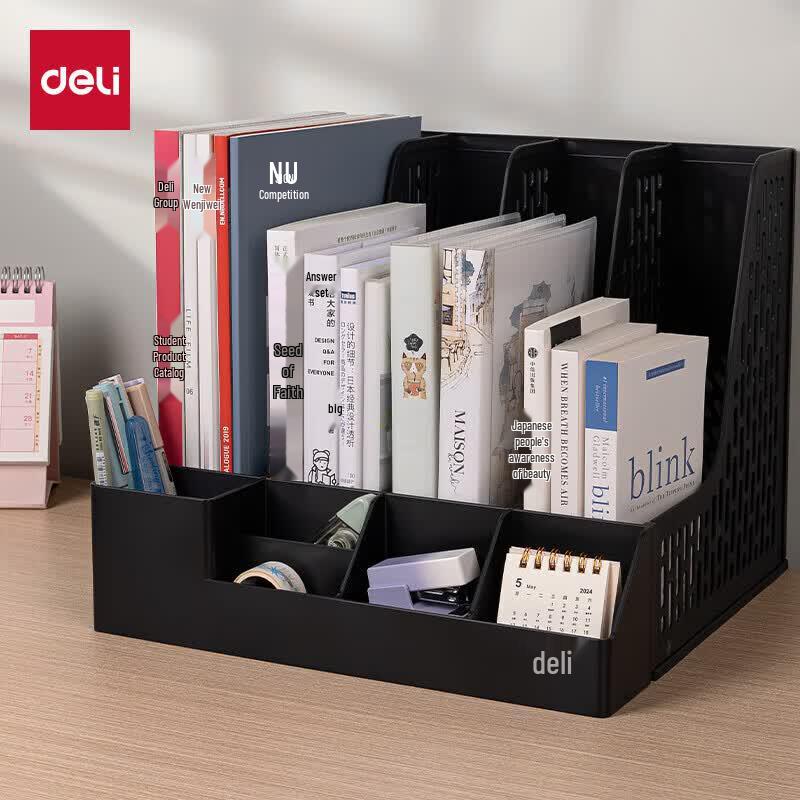 Deli Thickened Desktop File Organizer