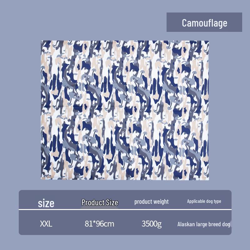 Letnia Żelowa Mata Chłodząca dla Zwierząt: Odporna na zarysowania, powiększona mata chłodząca dla kotów.