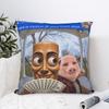 Pillow Case Tung Tung Tung Sahur John Pork Meme Brainrot Comfy Pillow Cover For Office Car Home Decor Funny Pillowcases