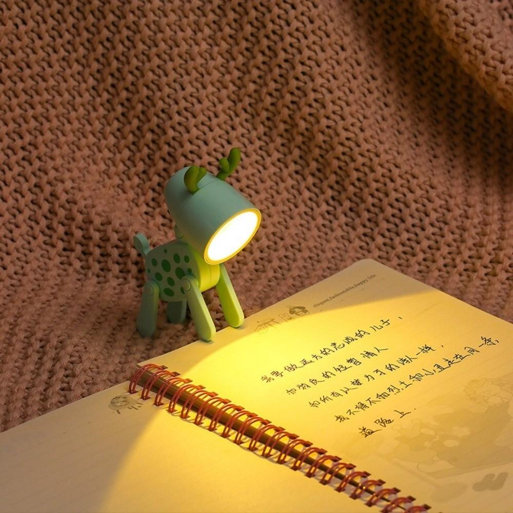 Mini Pet Dog Nightlights Cute Cartoon Desk Lamp Creative Led Night Lights Gift