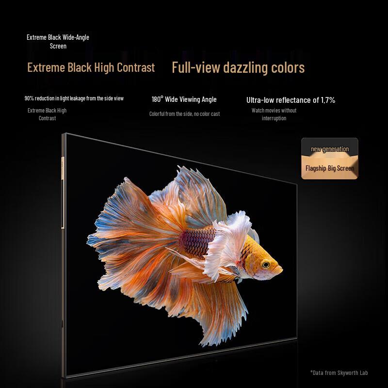 Skyworth 100Q9E 100-дюймовий Smart Mini LED 4K телевізор (версія CN)