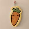 Cartoon Vegetable Wall-mounted Hand Towel with Water-absorbing Thick Fabric for Use in Bathrooms and Kitchens, Featuring A Fruit Design.