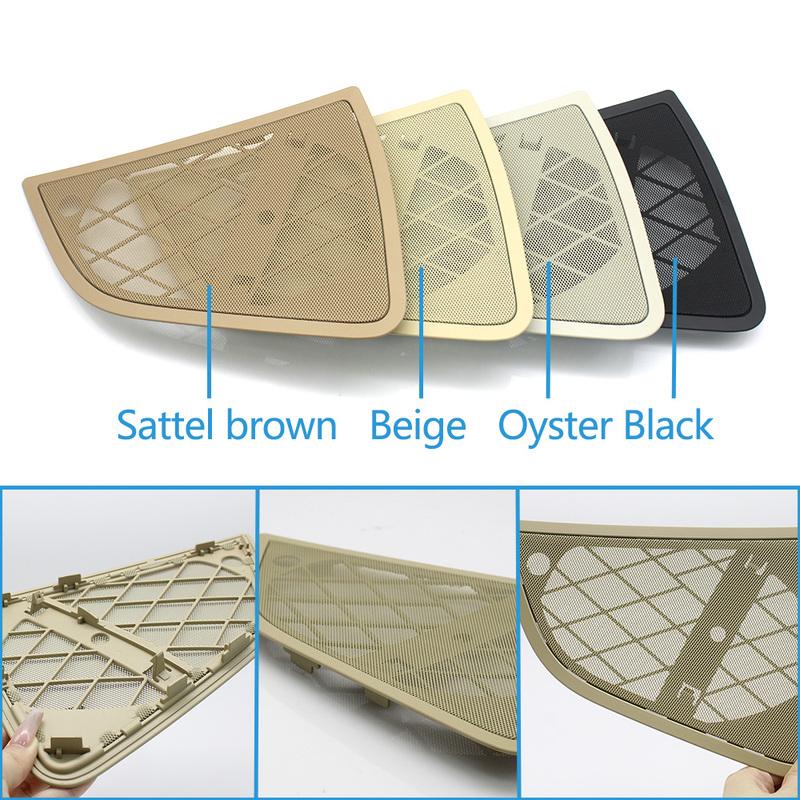 LHD RHD Interior Front Rear Left Right Door Horn Sound Audio Loud Speaker Cover For BMW 7 Series F01 F02 F04 730i 740i 750i