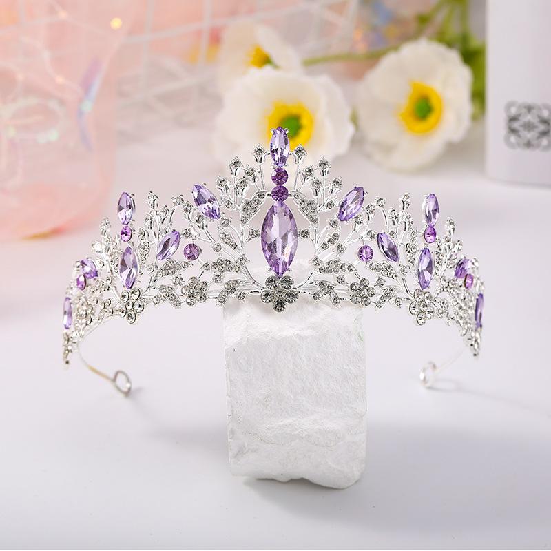 

Свадебная корона тиара милый горный хрусталь корейский стиль легкая роскошная простая принцесса свадебная корона свадебные аксессуары для волос аксессуары повязка на голову