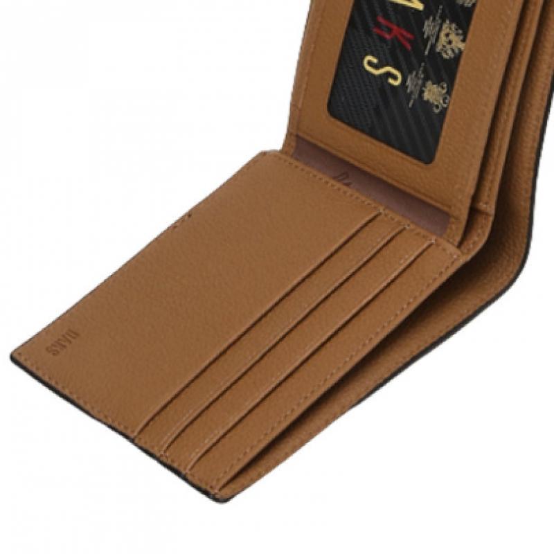 Daks Khaki Brown Color Combi Wallet Dbwa5f703k2