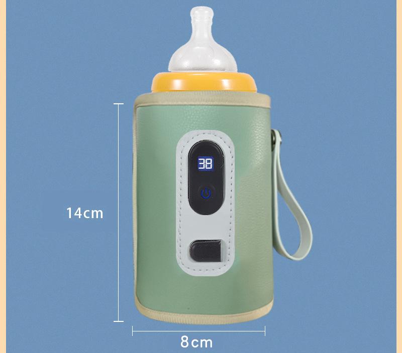 Universal Insulated Baby Bottle Sleeve - Portable Outdoor Warmer for Milk.