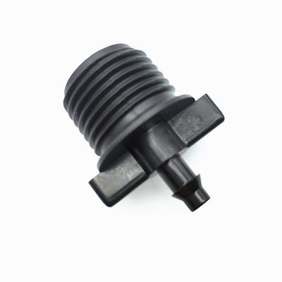 10 Stück 1/2 Zoll Gewinde auf 4 mm Widerhaken Armaturen Bewässerungsschalter Anschlussstück Gelenk Garten Mikrobewässerung Teile für 4/7 mm Schlauch
