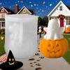 DIY Halloween Kürbis Geist Silikonform Geist Silikonform 3D Geist Silikonform zur Herstellung von Kerzen Seifen Harz Handwerk