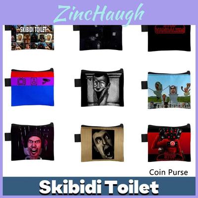 3d Cross-border Game New Product Skibidi Toilet Cute Student Card Wallet Coin Purse Small Bag