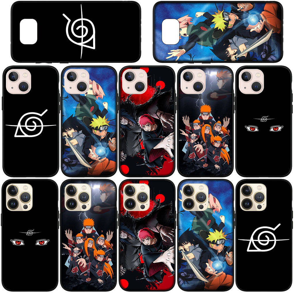 Phone Case for iPhone 17 15 16 Plus Redmi Note 14 12 11 13 Pro Max Huawei P30 P20 Lite OPPO A60 A40 A80 A18 Poster Itachi Uchiha Sasuke Naruto Cover