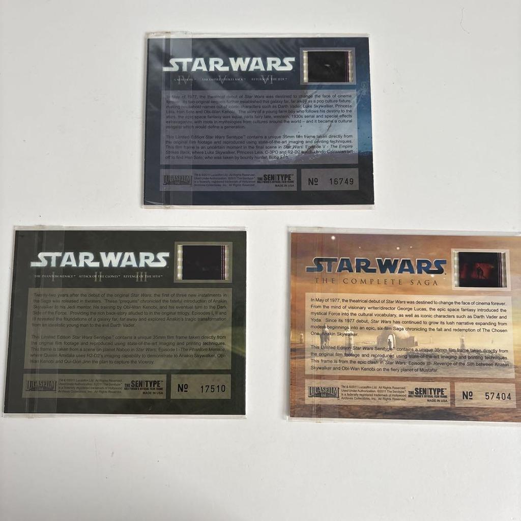 [USED] Star Wars Complete Saga Blu-ray Box Bonus