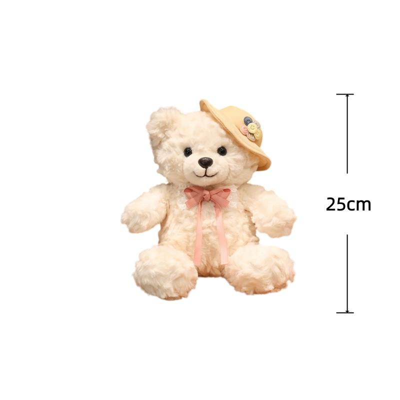 Bear Plush Toys Dressing Bear Stuffed Doll 25Cm Kawaii Toys Hobbies Collection Adorably Home Decor Dolls Kids Birthday Gifts