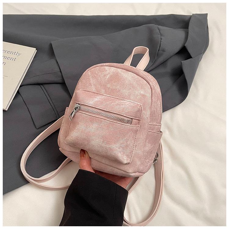 

Рюкзак Женский Модный Премиальная Текстура Нишевый Дизайн Портативный Студенческий Школьный Рюкзак Ретро Дорожный Рюкзак