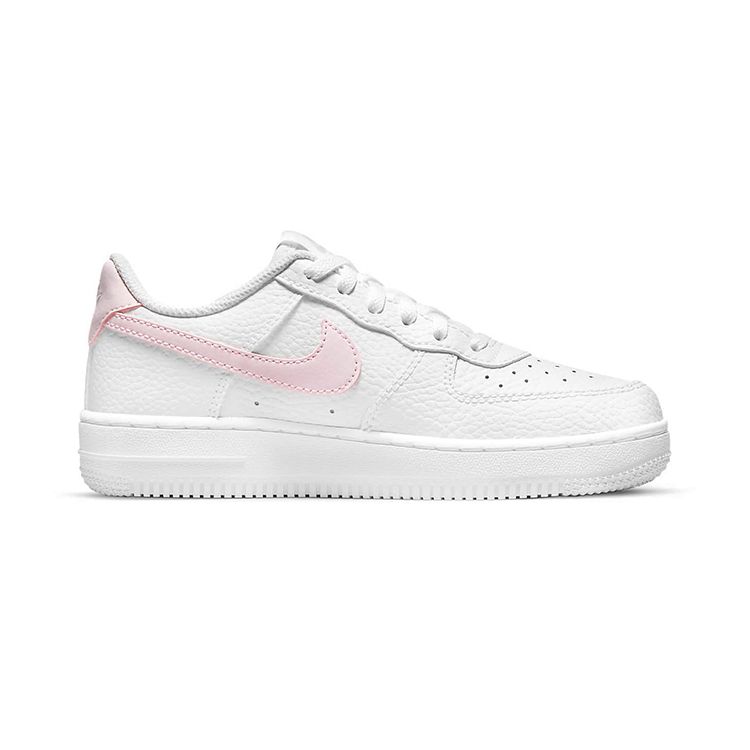 Nike Force 1 PS Weiß Rosa Schaumstoff Kinder Sneaker CZ1685-103