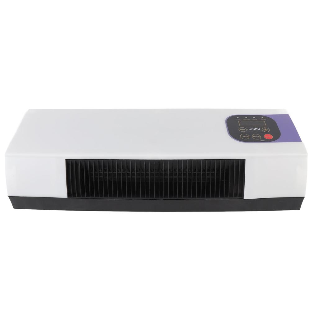 Wall Heater for Indoor Use PTC Heating 3 Speed Level Smart Timer Remote Control Low Noise Electric W