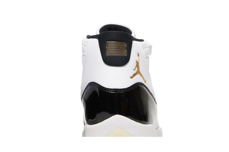 Men's Sneakers Jordan 11 Retro DMP Gratitude (2023) White / Metallic Gold - Black