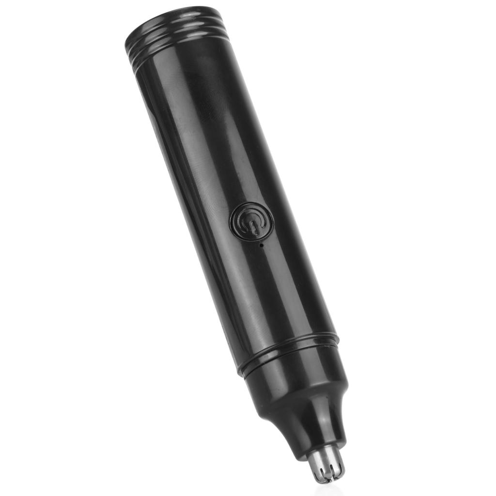 Nose Trimmer Rechargeable Wireless Full Automatic Built in Lithium Battery Nose Hair Shaver Black