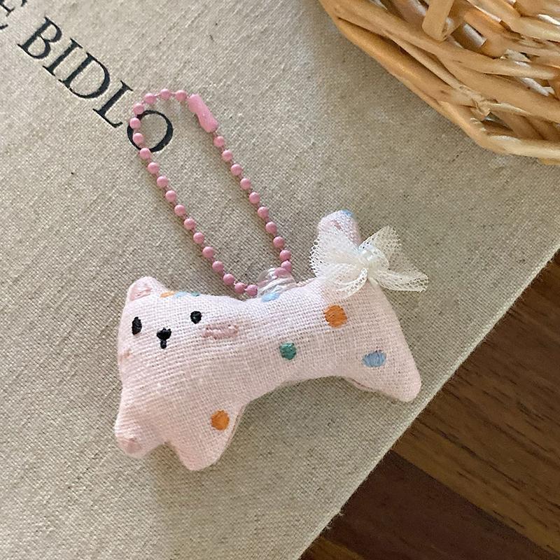 

Кавайный Кот Кролик Медведь Брелок Мультяшный Плюшевый Мягкий Брелок Милый Держатель для Ключей Подвеска Украшение для Сумки Подарок на День Рождения