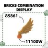 1098Pcs/lot 85861 Plate Round 1x1 Featuring Open Stud Block Moc ColorAccessories Works With featuring Brick Kids Playthings Assembly