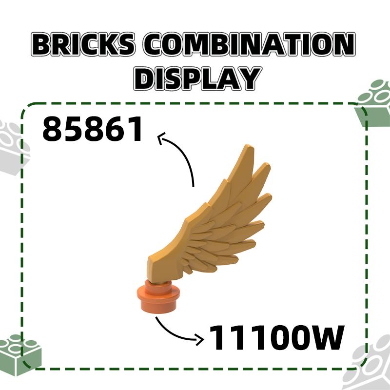 1098Pcs/lot 85861 Plate Round 1x1 Featuring Open Stud Block Moc ColorAccessories Works With featuring Brick Kids Playthings Assembly
