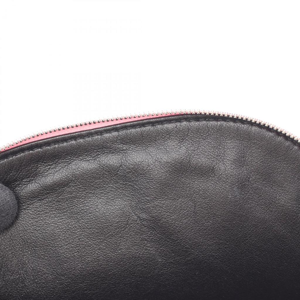 Used MCM Studs Rucksack Backpack leather Pink Used Women