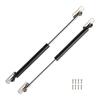 Motoforti Universal Cabinet Cover Lift Support Strut Gas Springs, 12"/285mm, 4lbs/20N/2kg, Black, Set of 2
