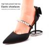 Women High Heels Bundle Decorations Buckle Shoelaces Holding Loose Anti-skid Straps Shoelace Band Ankle Adjustable Shoes Belt