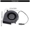 Compact 97mm Cooling Blower 12V 7000RPM Fit for Household Fireplaces Heating Equipment and Electronic Device Ventilation