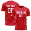 Camiseta de Futebol Personalizada com Nome e Número da Equipe