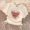 T-shirt tinta unita per bambina, top a maniche corte per bambini, magliette estive per bambini, camicetta per adolescenti, completini per neonati, abbigliamento