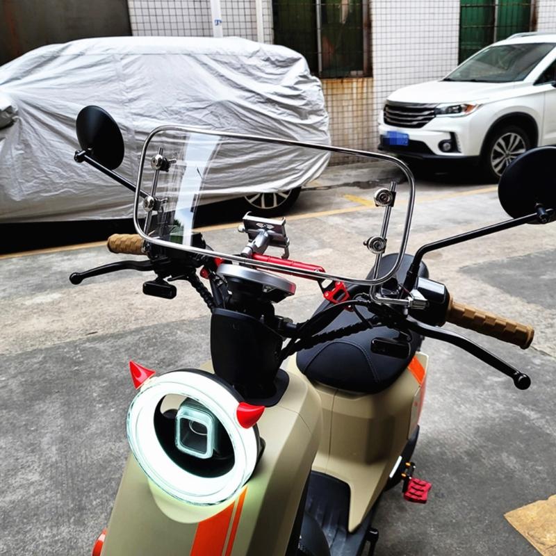 Motorcycles Sports Windshield Windscreen Visor Front Screen Wind Deflector