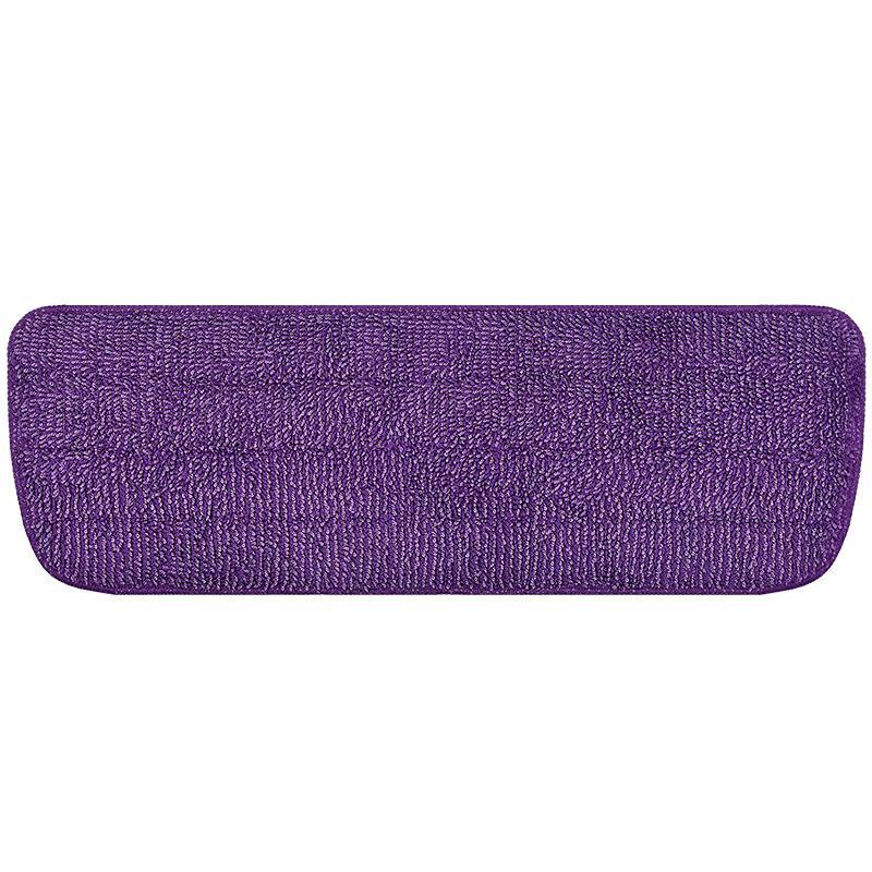 

Насадка для швабры из микрофибры, не требующая ручной стирки, с распылителем воды, тряпка для швабры-спрея, тряпка из микрофибры, мокрая и сухая, самоклеящаяся, аксессуары для швабры фиолетовый