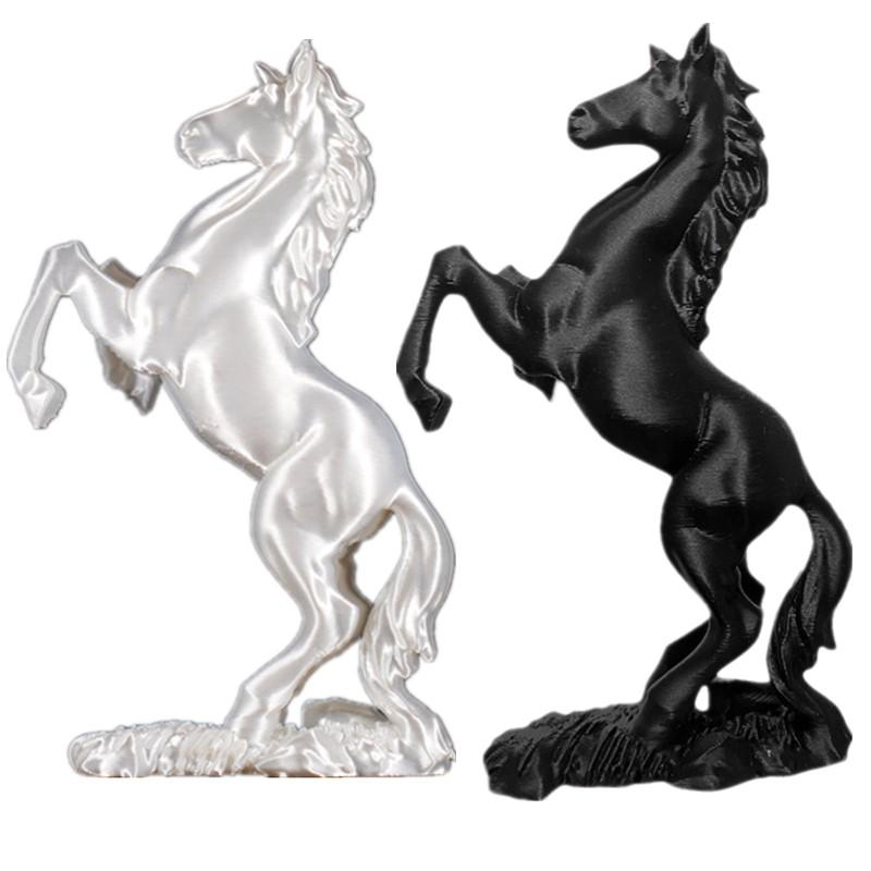 3D Printed Horse Statue Pegasus Sculpture Horse Ornament Modern Animal Art Decor Success Symbol For Home & Office