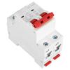 DC Miniature Circuit Breaker 2P 32A DIN Rail Mount DC1000V 6000A Segmented Capacity for Solar PV